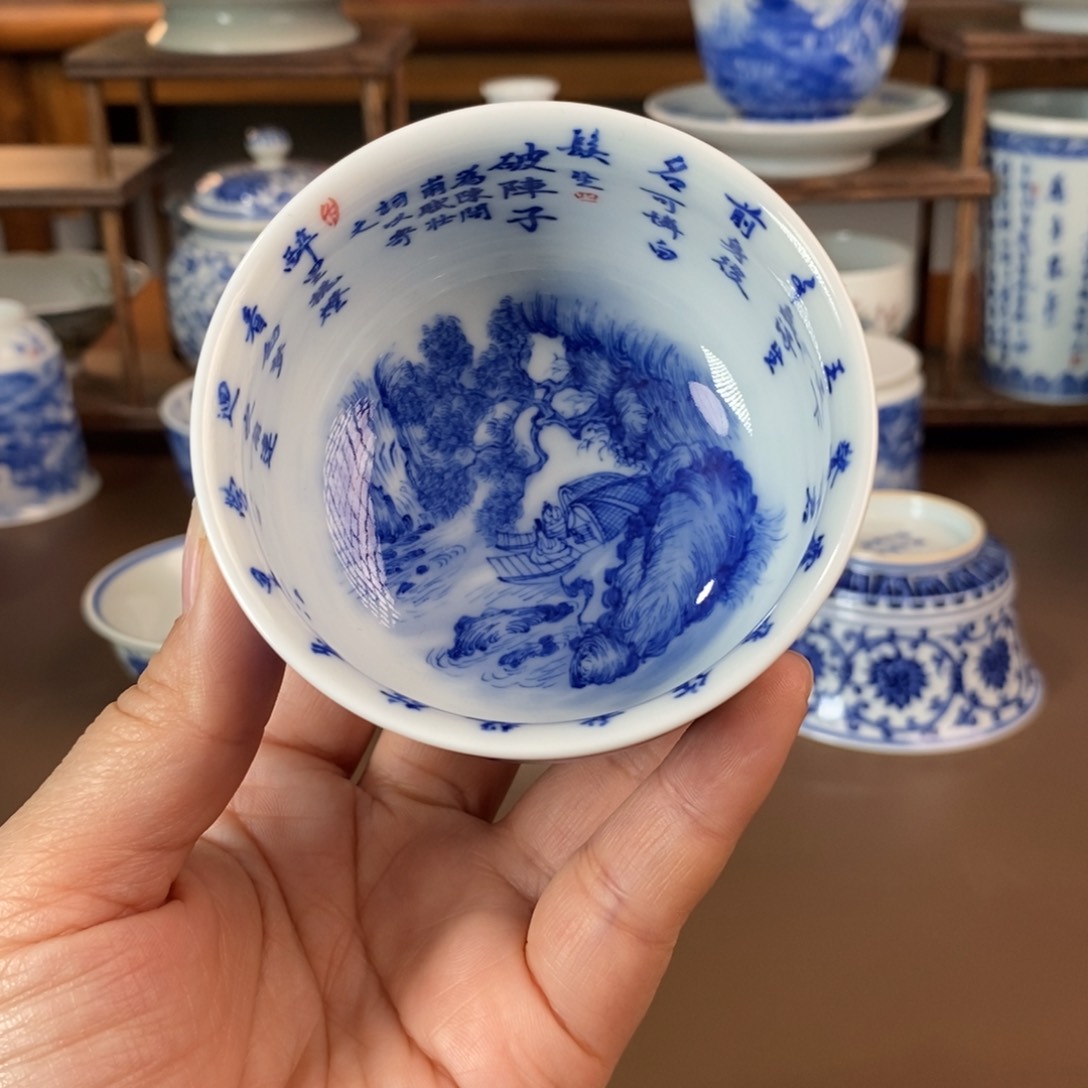 景德镇陶瓷手工手绘