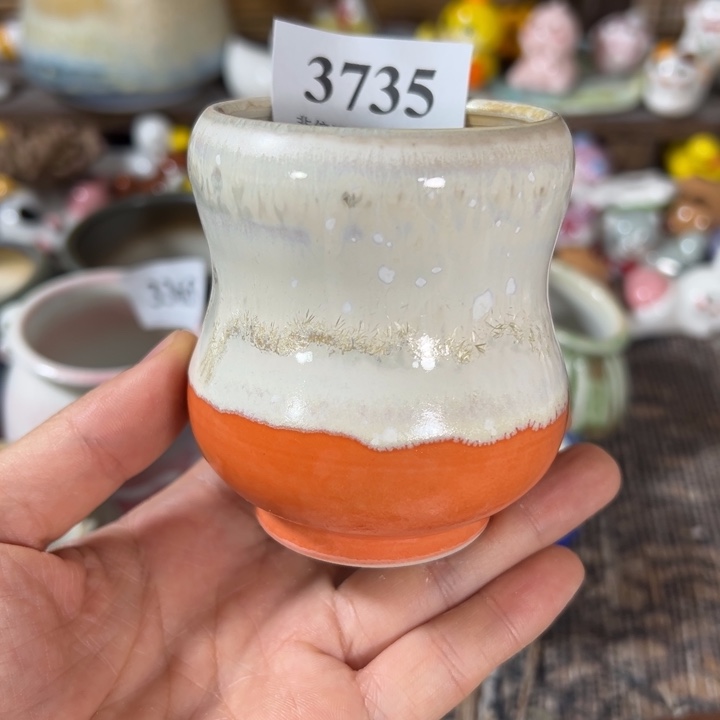 活动价满30包邮景德镇手工花盆