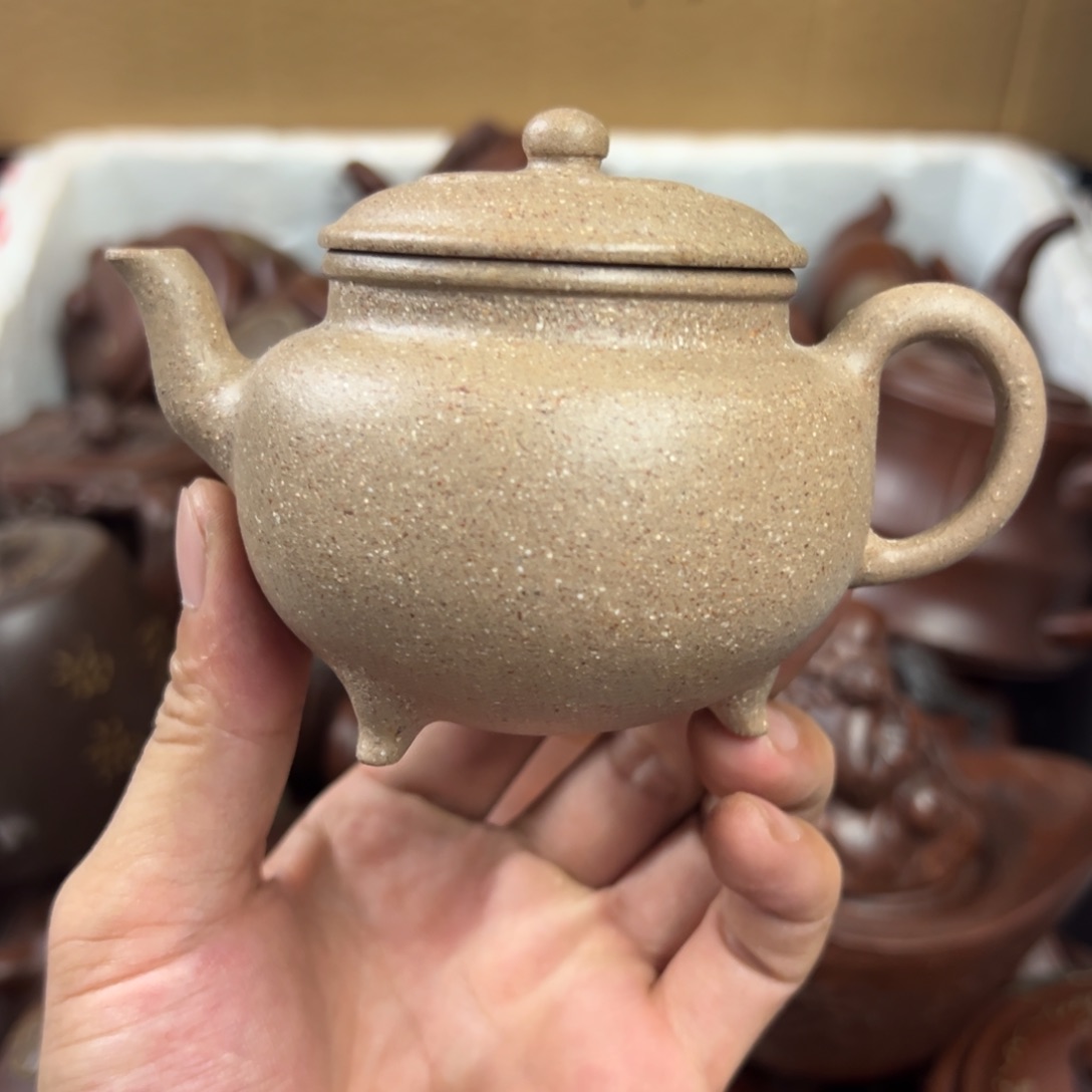茶壶紫砂宜兴原矿紫砂壶150毫升容量