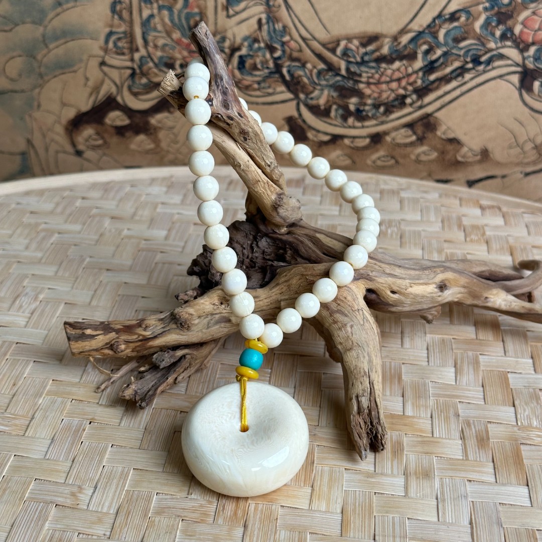 fgb豪物单圈优选白平安扣串