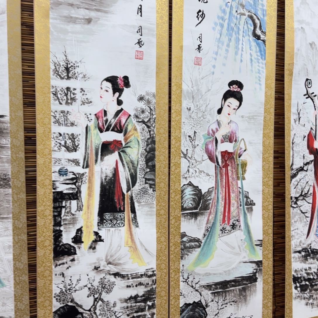 用***9QB四幅一套作品！带证书！只限一单