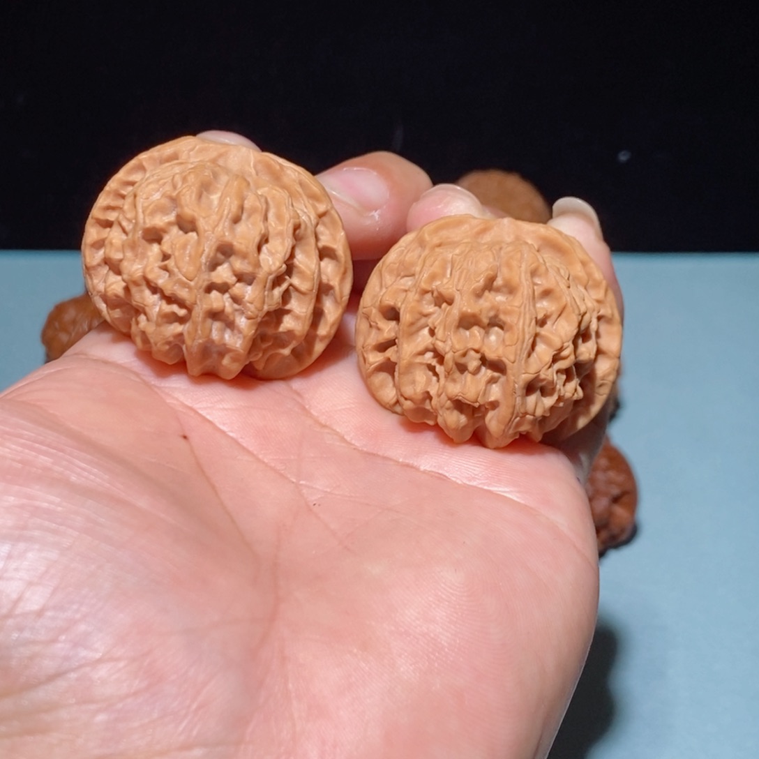 吊坠文玩核桃39尺全品苹果园