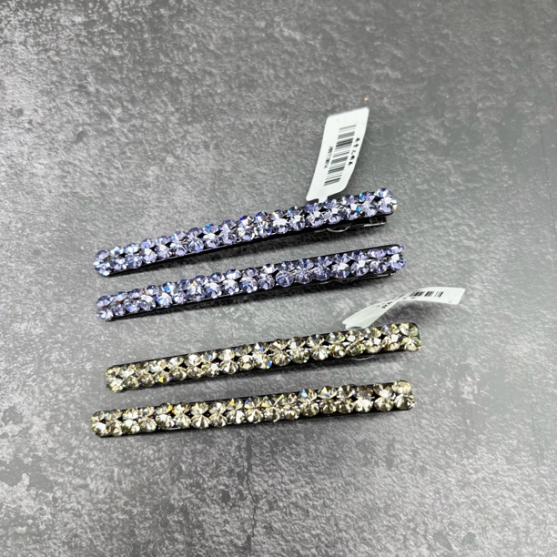 L703紫夕洛一对装韩版韩式女鸭夹边夹发夹发卡鸭嘴夹一字夹