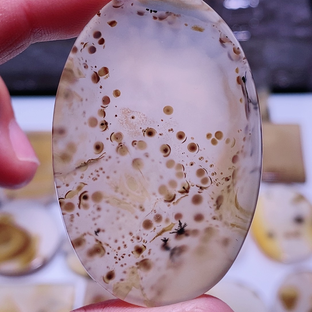 玛瑙/玉髓珠宝半成品未镶嵌