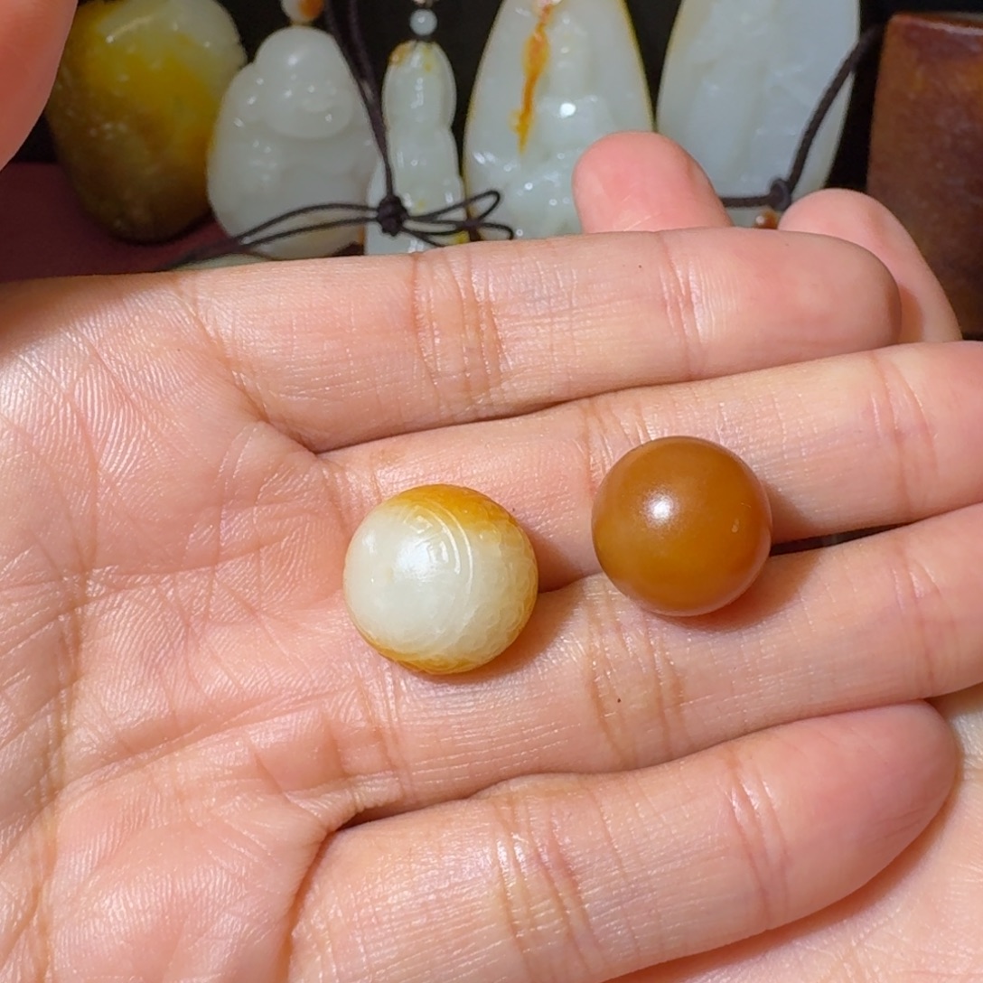 用***4和田玉未镶嵌挂件