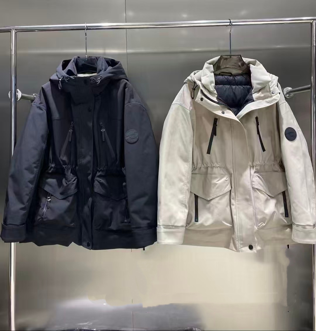 《丫丫推荐款》58129设计款抽绳冲锋衣羽绒服