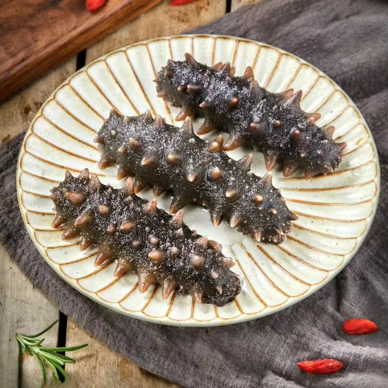 大连拉缸盐半干海参非即食25头左右500g