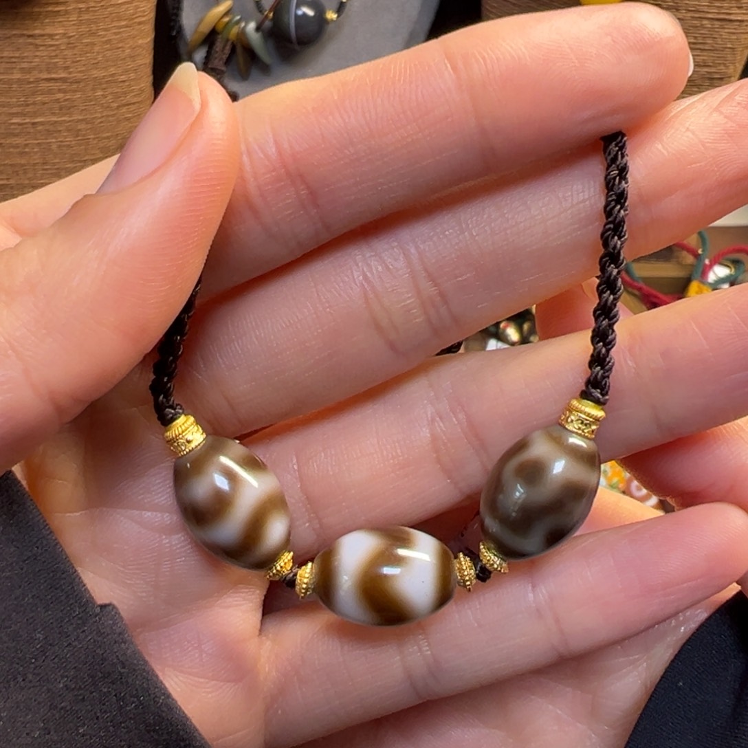 玛瑙/玉髓未镶嵌颈饰