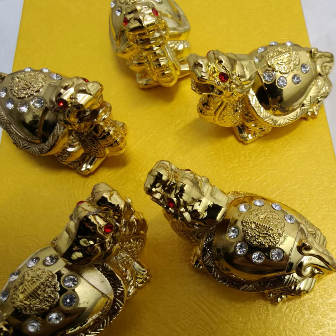 【欣易珠宝】“五龟福甲”摆件