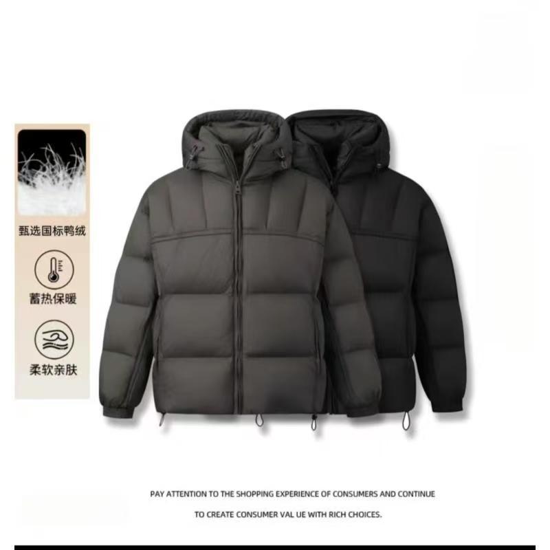 【商场撤柜】「国标羽绒服」云朵泡芙高蓬连帽羽绒服情侣面包服-2577