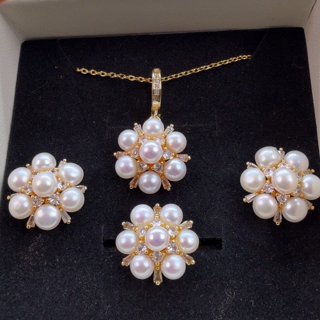 耳饰淡水珍珠未镶嵌