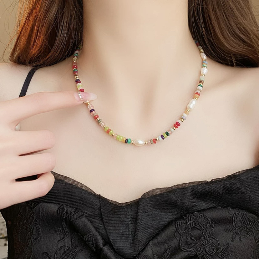  【最后三天】2006轻奢彩色百搭项链