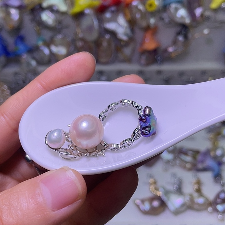 *****颈饰合金淡水珍珠27