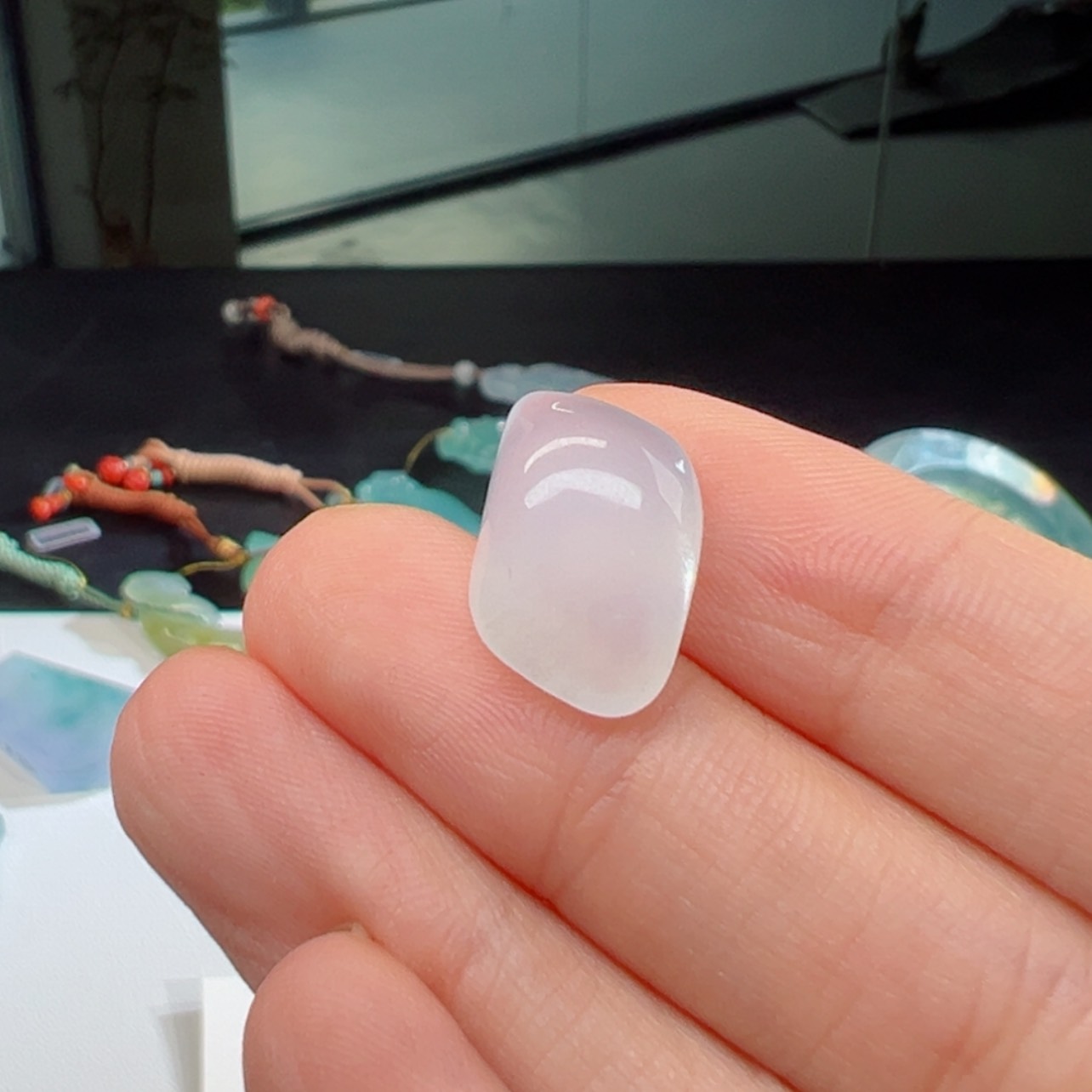 【闪购商品】翡翠散珠大地舍利