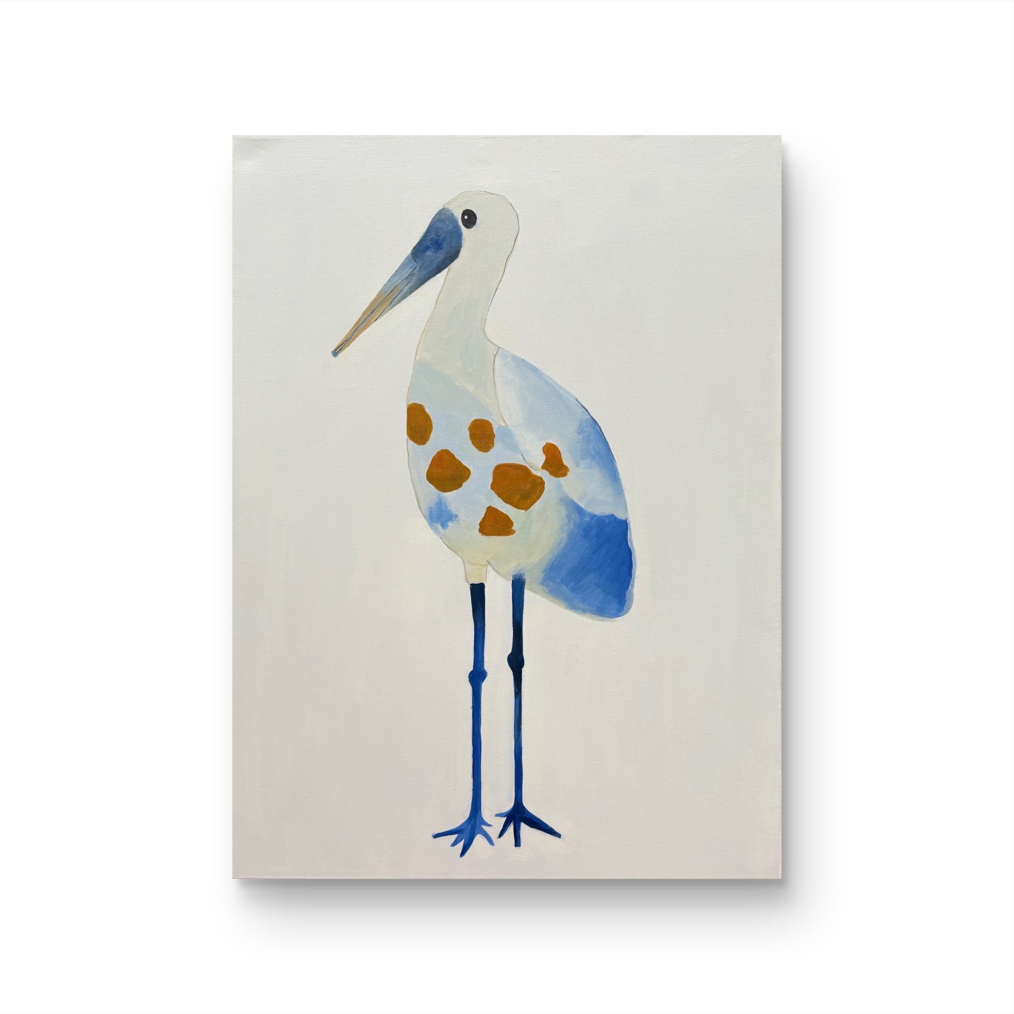 【 蓝喙星斑  】孤品 “60*80” No.204 纯手绘挂画