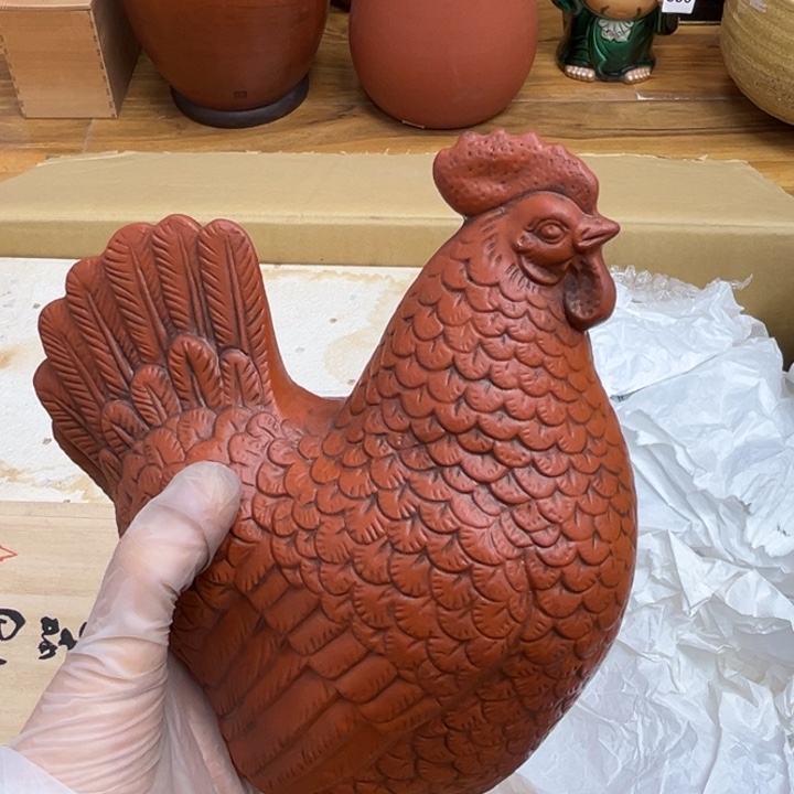 呀工艺品摆件瓷器摆件正能量