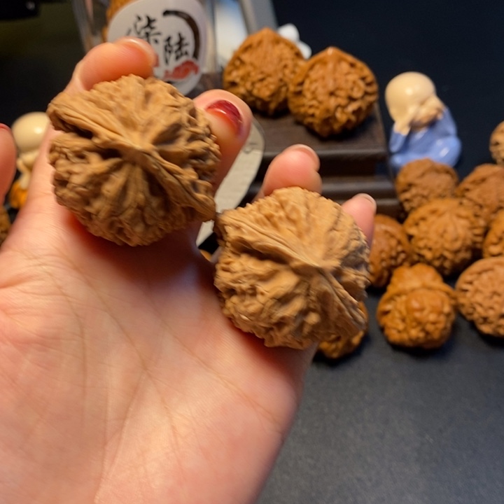 文玩核桃把件40号宫灯43尺