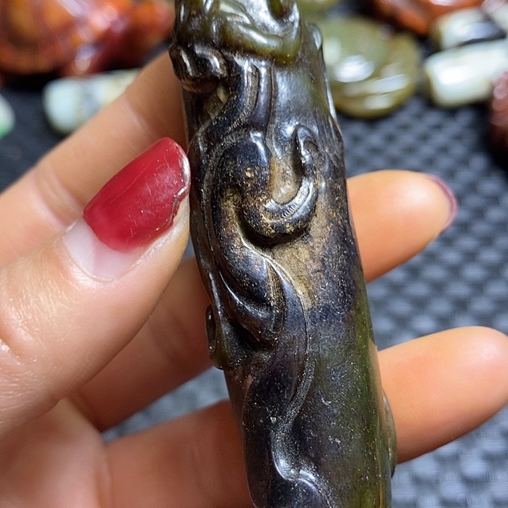 紫金钵盂菩提吊坠