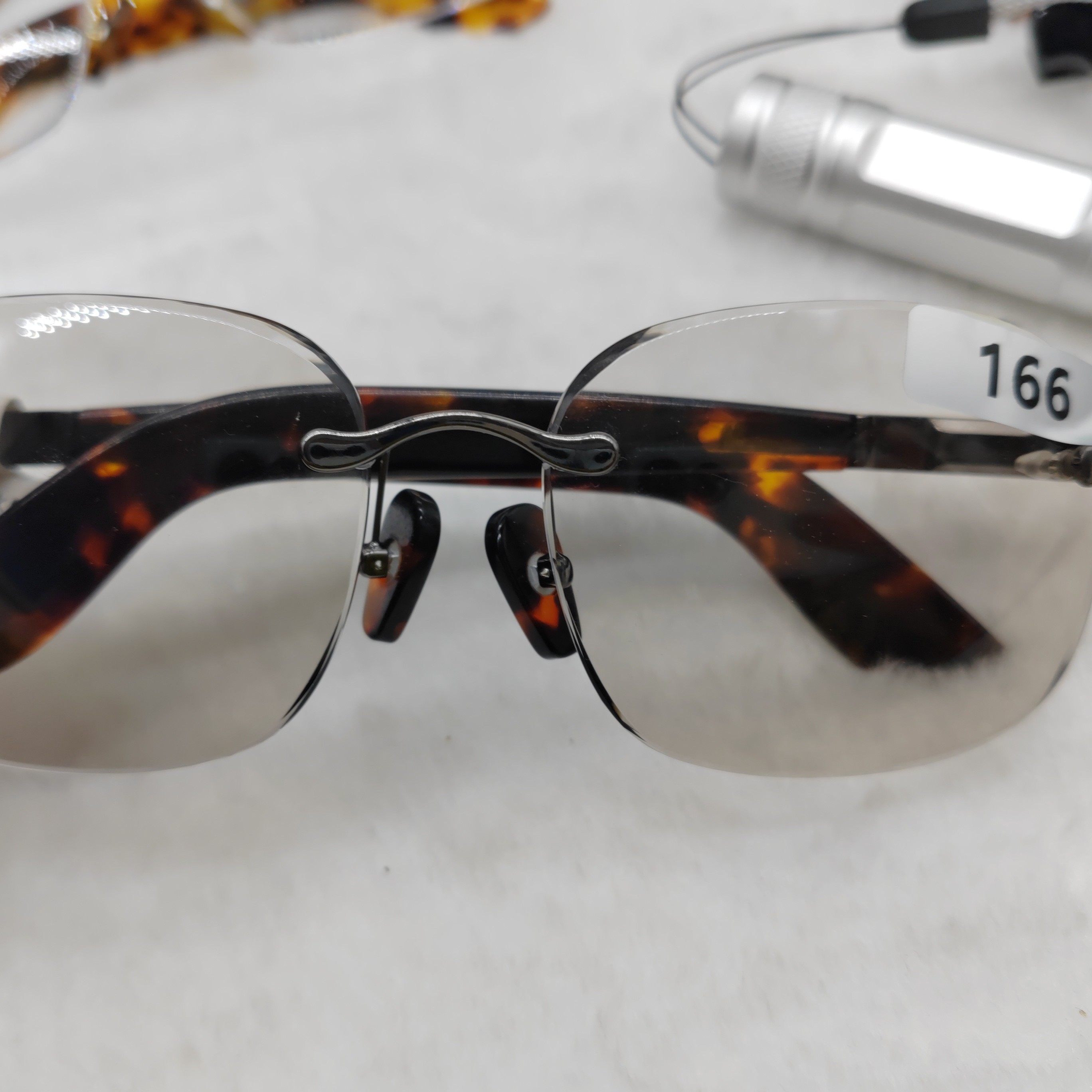 石头眼镜复古圆茶水晶防晒遮阳护目养眼