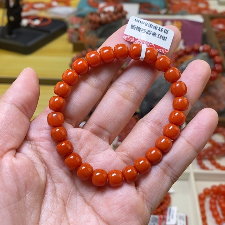 未镶嵌卡8南红玛瑙