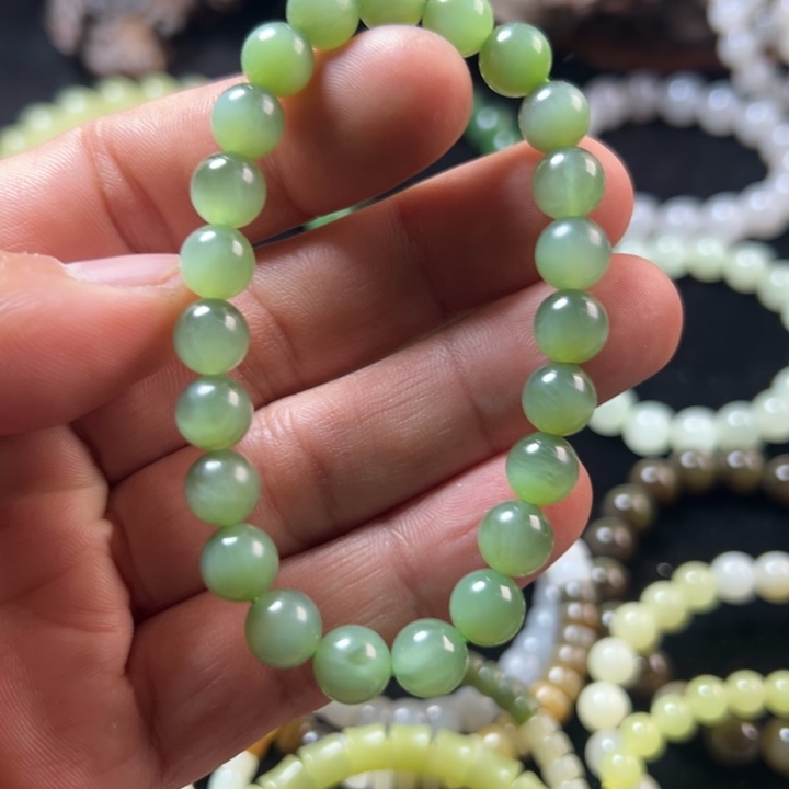 和田玉（糖玉）未镶嵌手链