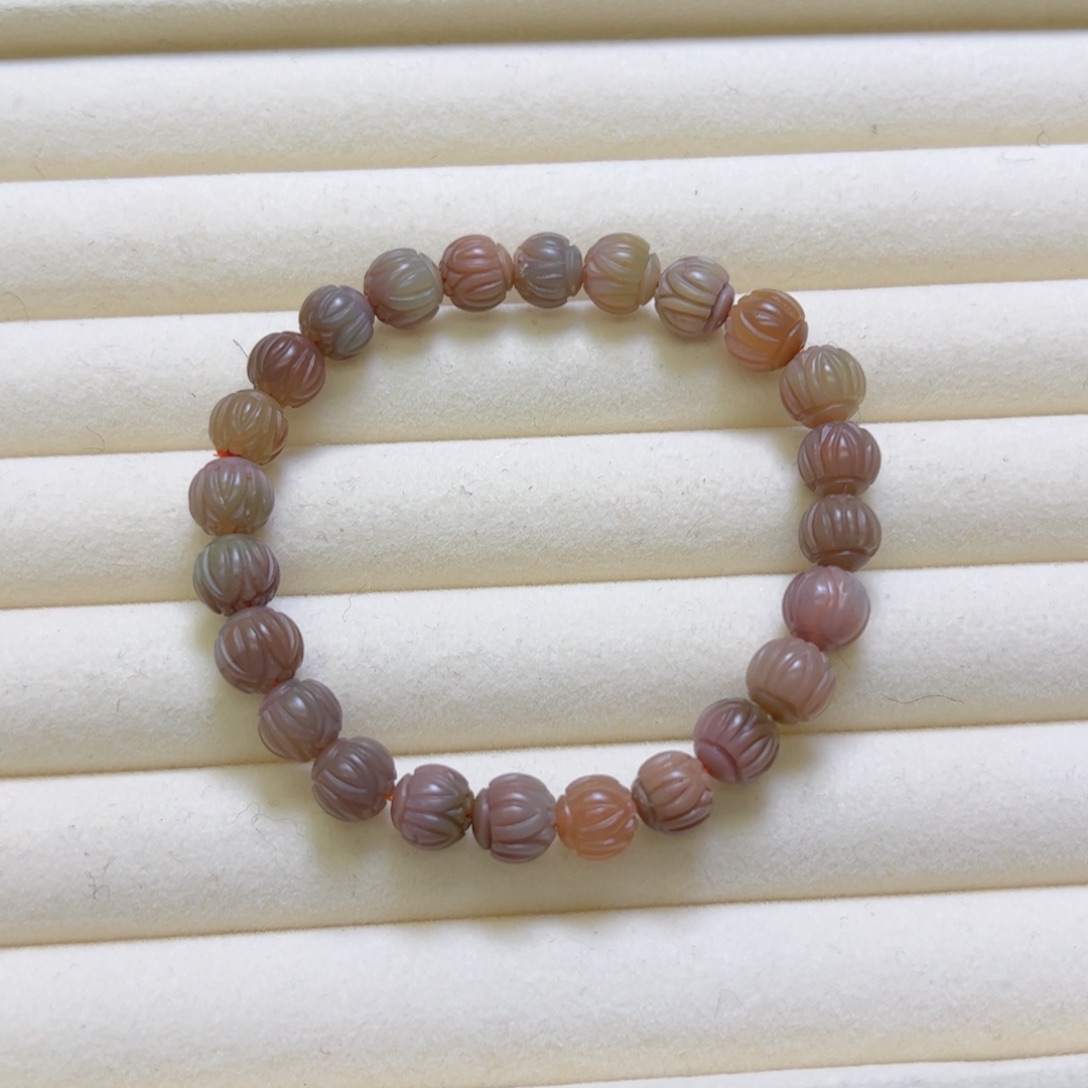 玛瑙/玉髓未镶嵌定制手串