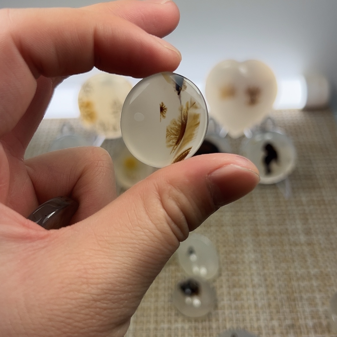 心***源玛瑙/玉髓未镶嵌颈饰