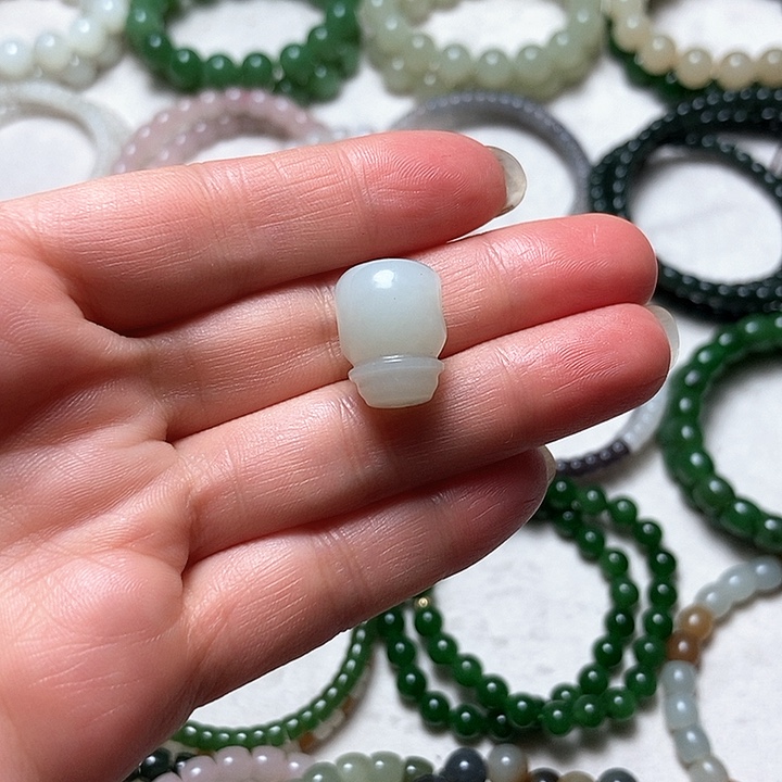 和田玉手链未镶嵌3****六