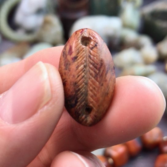 和田玉（糖玉）未镶嵌吊坠(不含链)