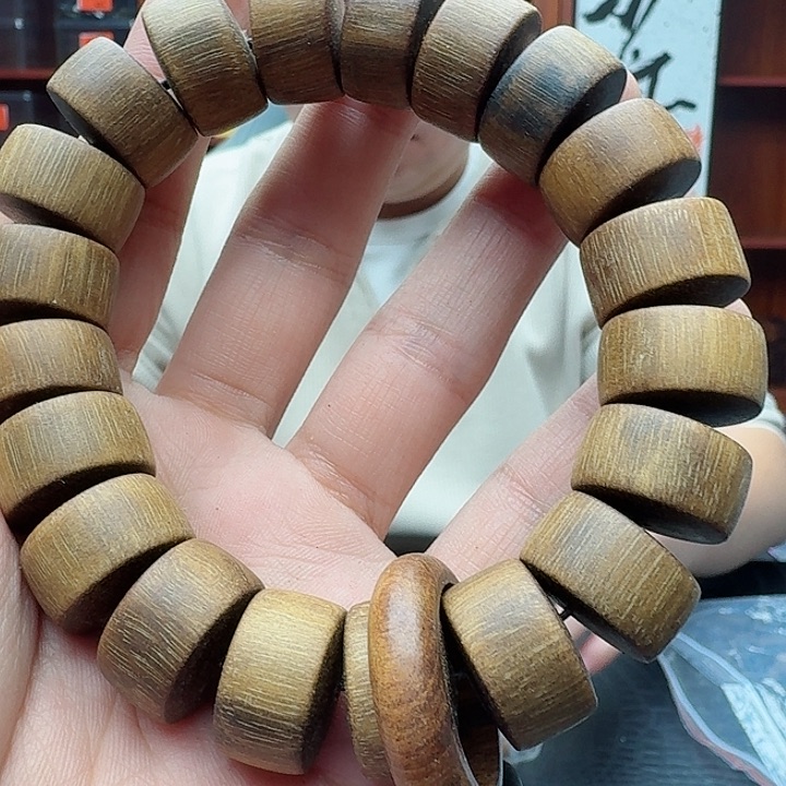 阴沉木无事牌手串24