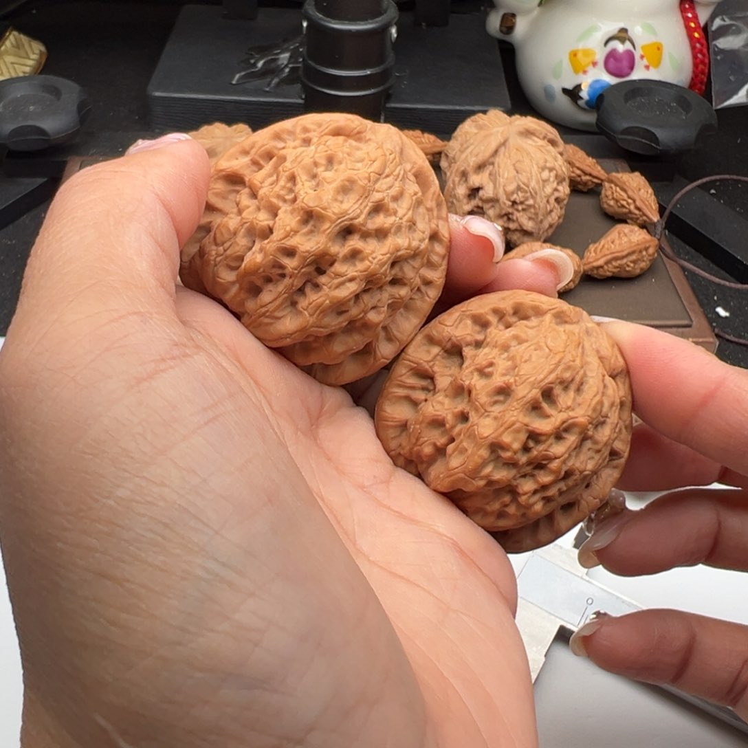 文玩核桃把件金公子43