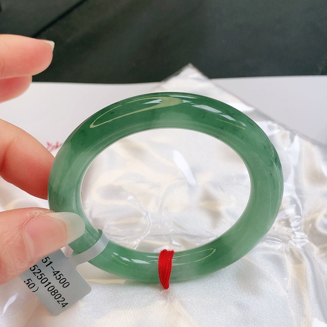 【闪购商品】翡翠手镯未镶嵌缅甸天然a货翡翠