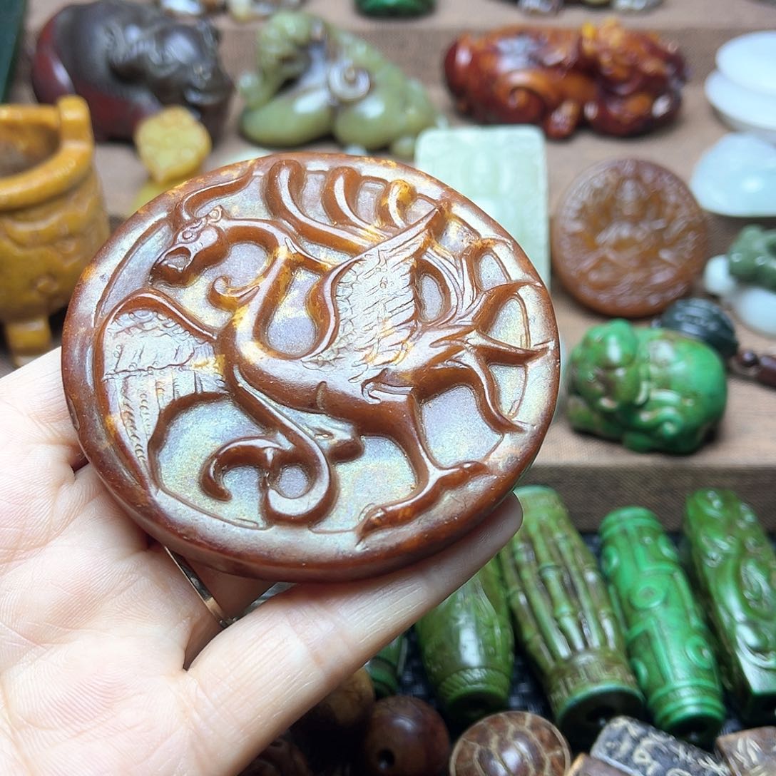 白玉菩提吊坠110。。