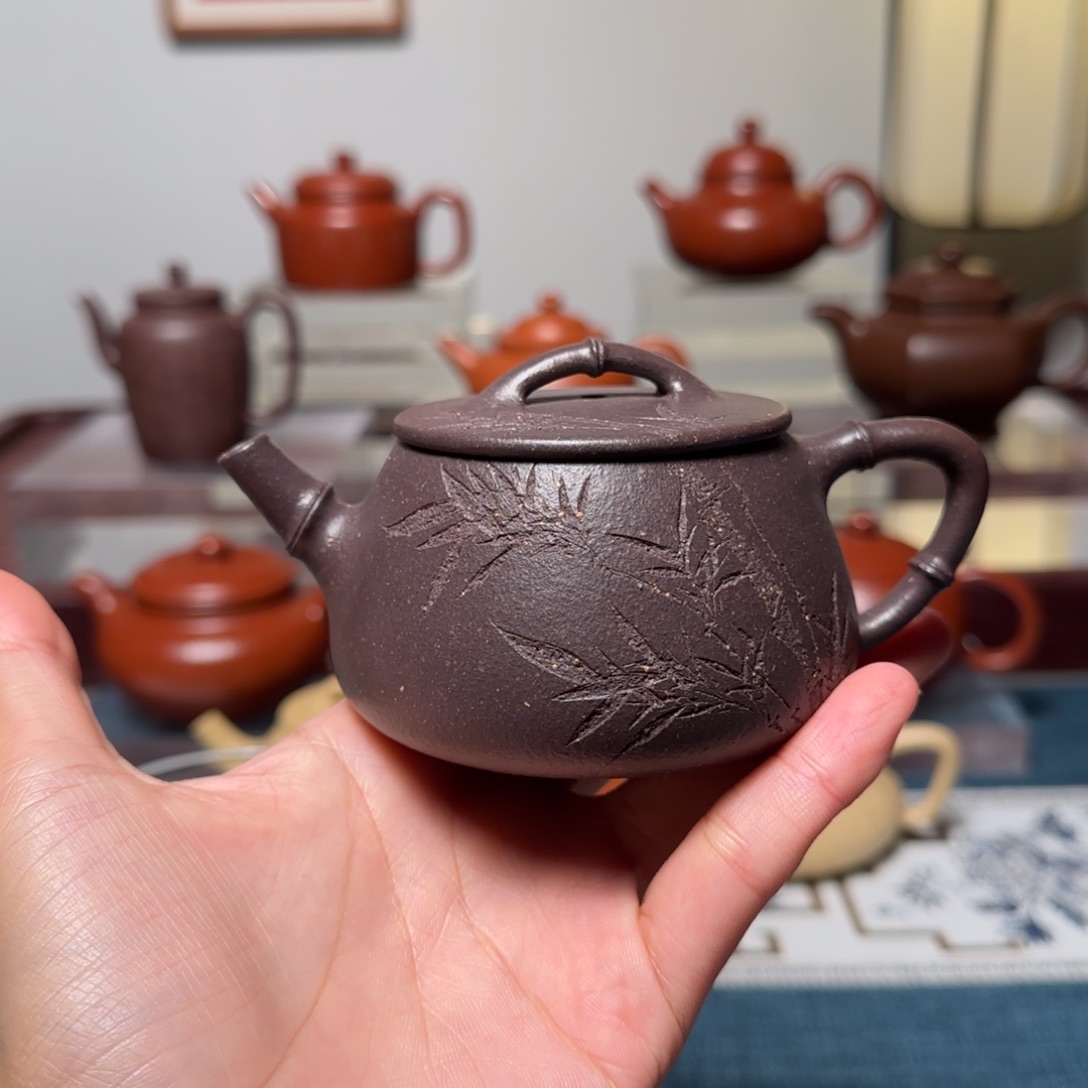 @***树紫砂茶壶石瓢壶紫砂壶