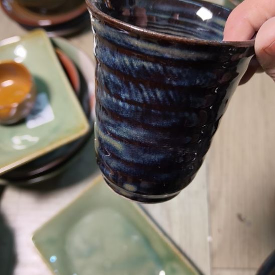 瓷片磁州窑五厂盘碗壶杯有瑕疵