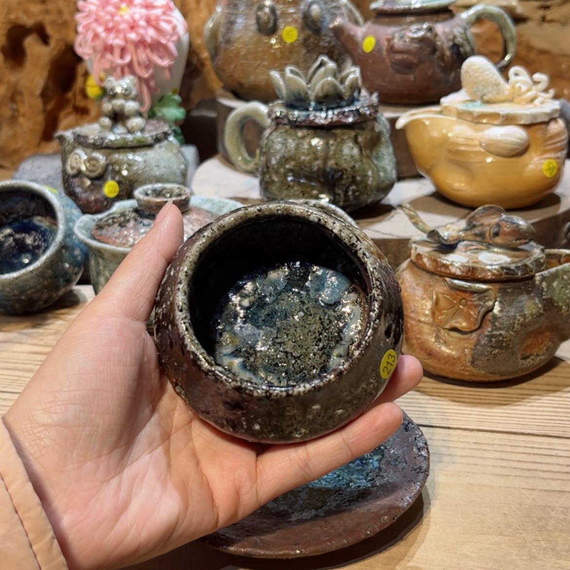 【闪购商品】柴烧茶具手工茶杯213