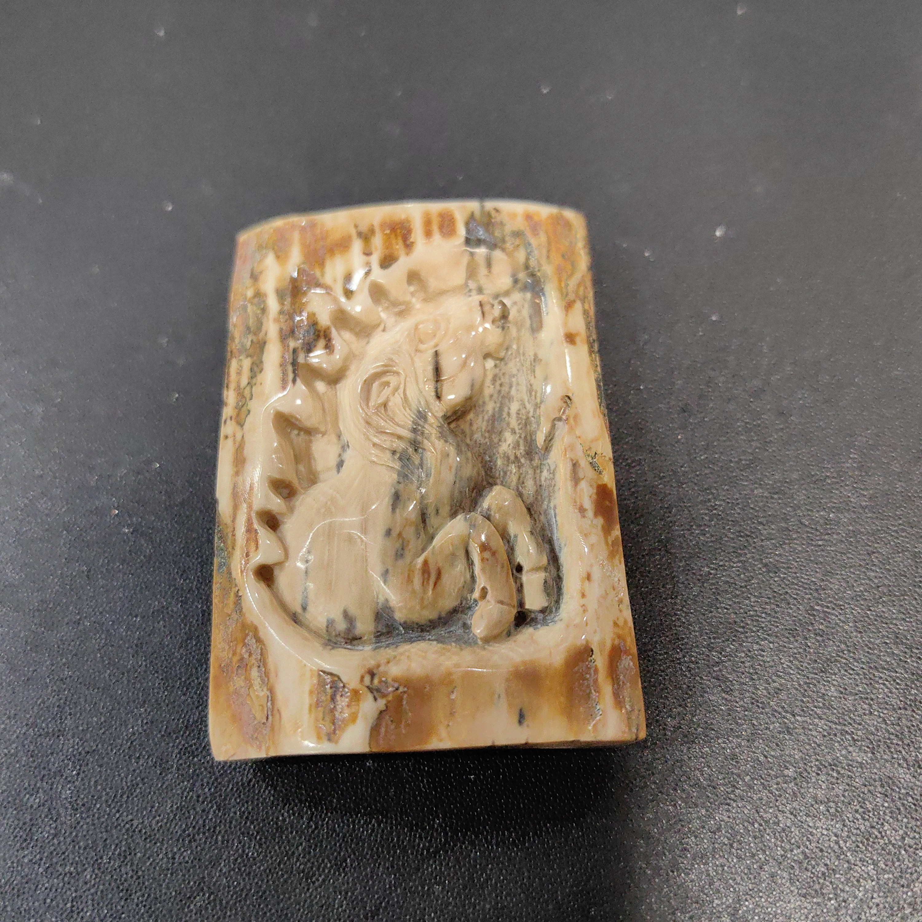 猛犸猛犸雕刻把件ZS593