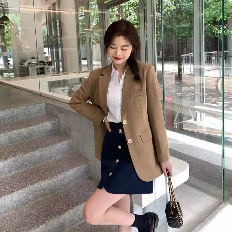 【杭州•意法】NN2444-时尚女装设计感外套法式气质显瘦洋气百搭