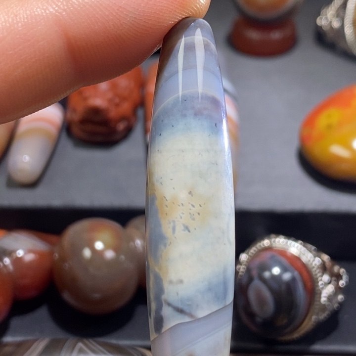 玛瑙/玉髓未镶嵌挂件