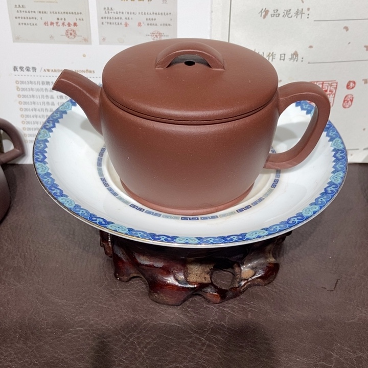 紫砂茶壶微瑕230底槽清