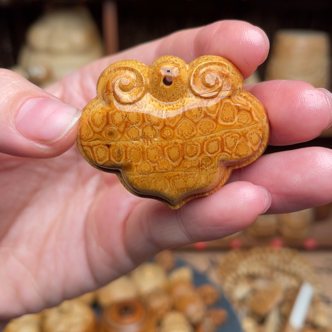 竹福利竹根玉如意