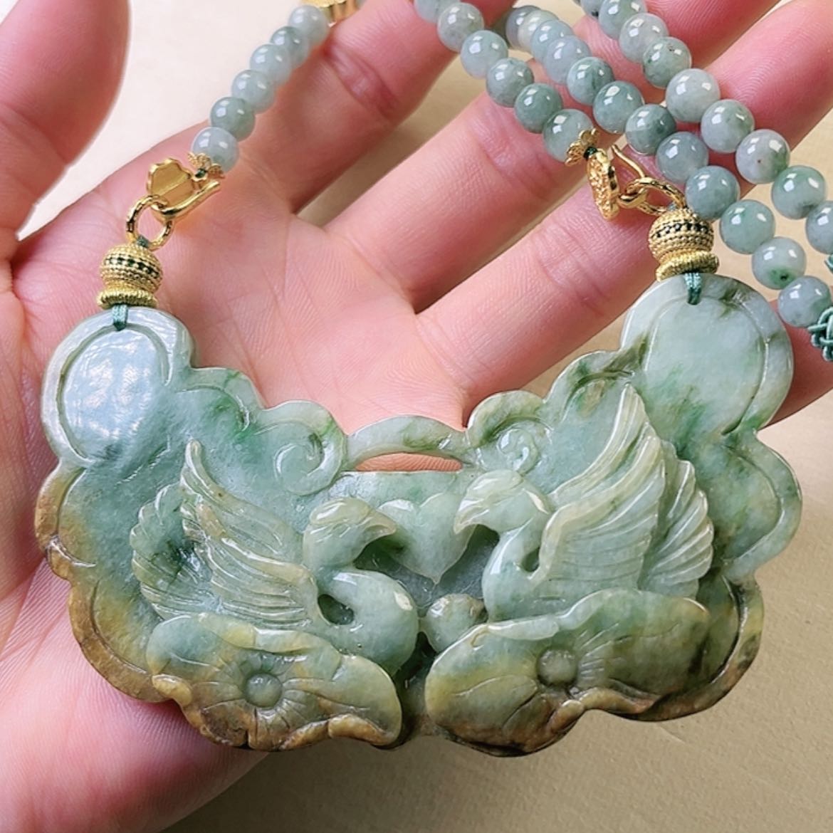 【闪购商品】翡翠颈饰未镶嵌挂件