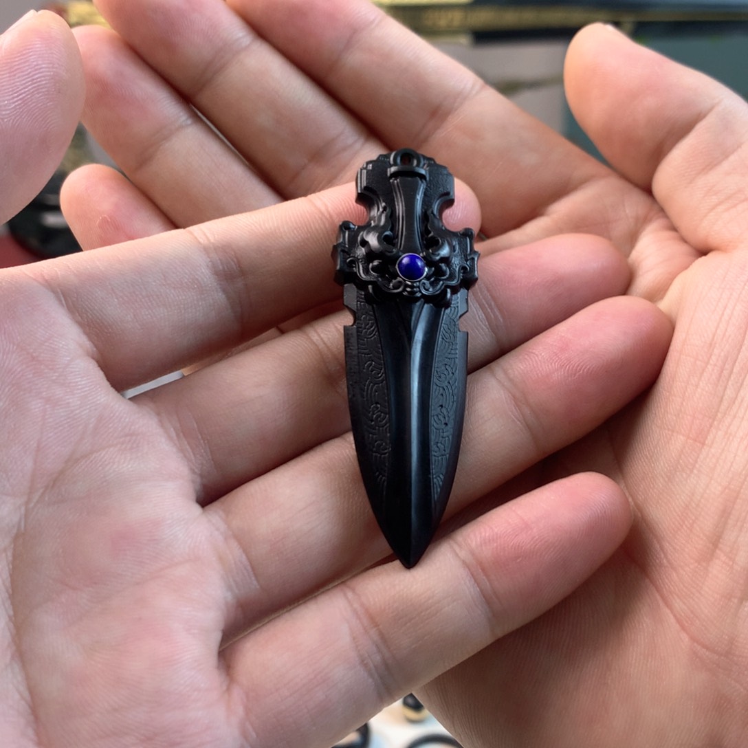 和田玉吊坠未镶嵌家****成