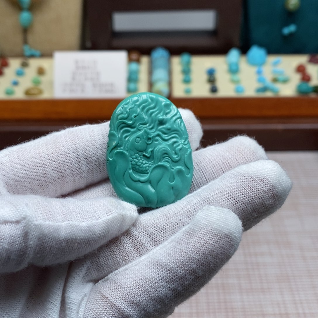 未镶嵌绿松石配饰品****嘴