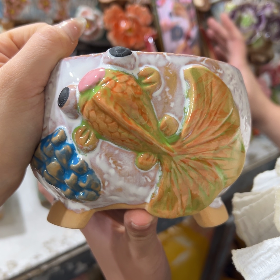 满20米秒退拉黑多肉花盆