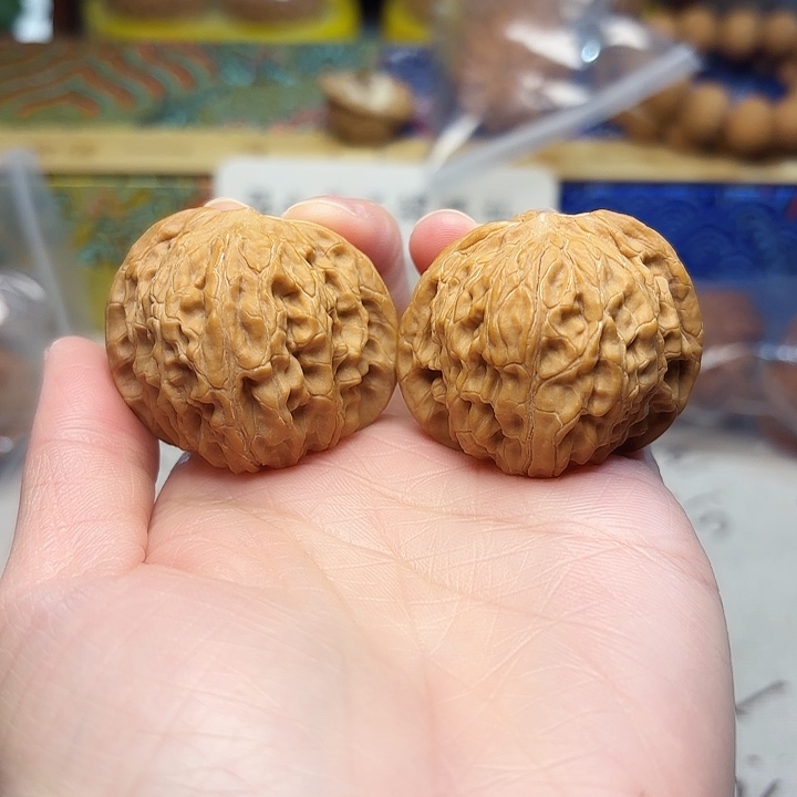 文玩核桃吊坠磨盘40