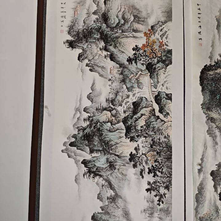 国画贾海瑞老师现场定制