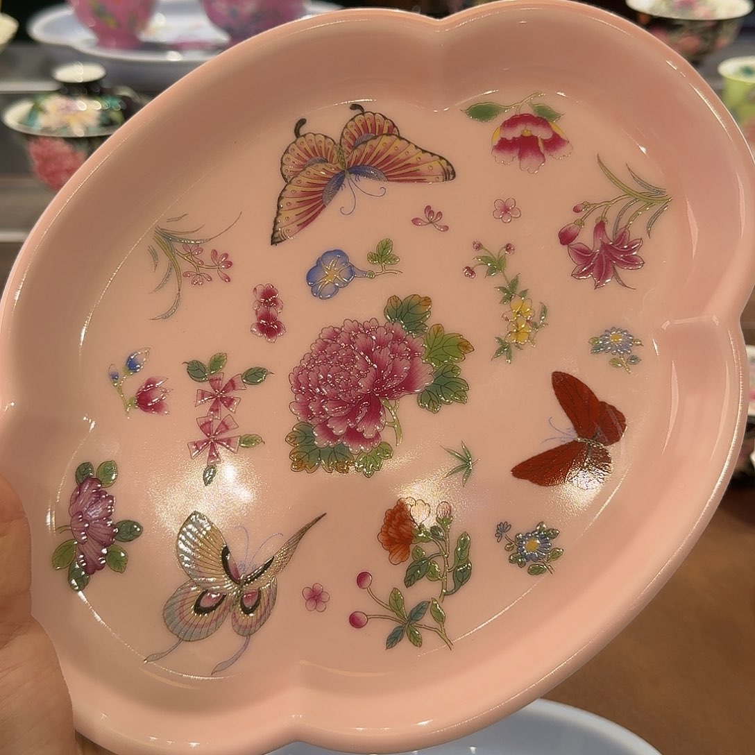 珐琅彩主人杯茶具套装