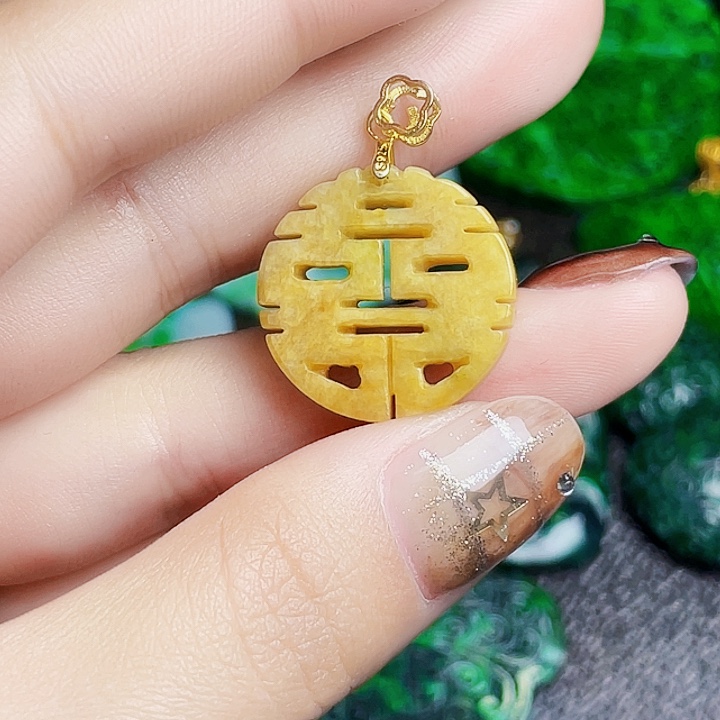 翡翠银S925镶嵌颈饰多样性