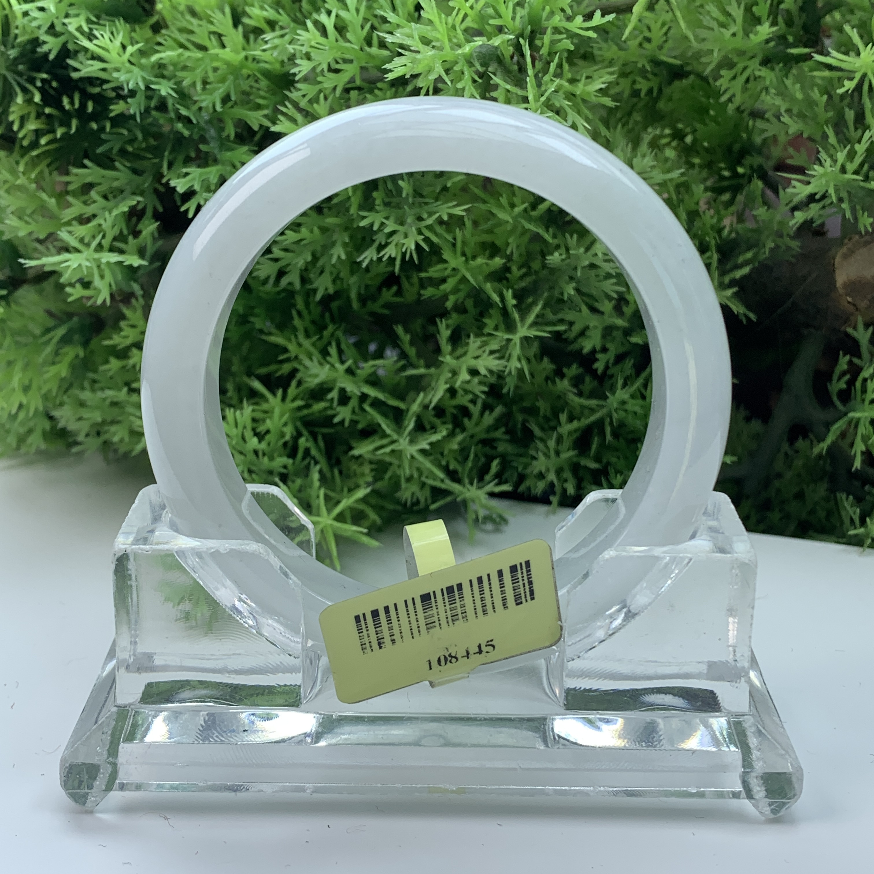 【刘思懿】天然缅甸A货翡翠手镯-A-5